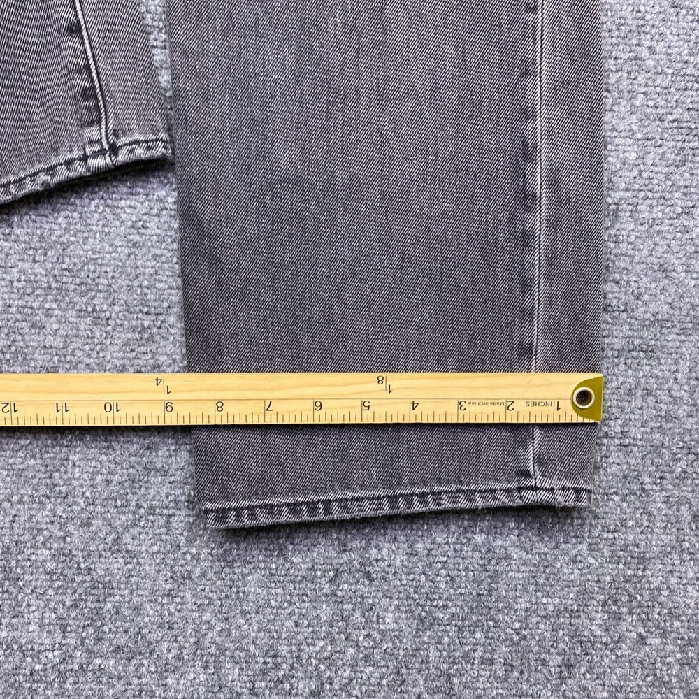 G-Star Raw Tedie Ultra High Straight Jeans Grey Faded Black Sz 26 Grunge Western - Picture 9 of 13